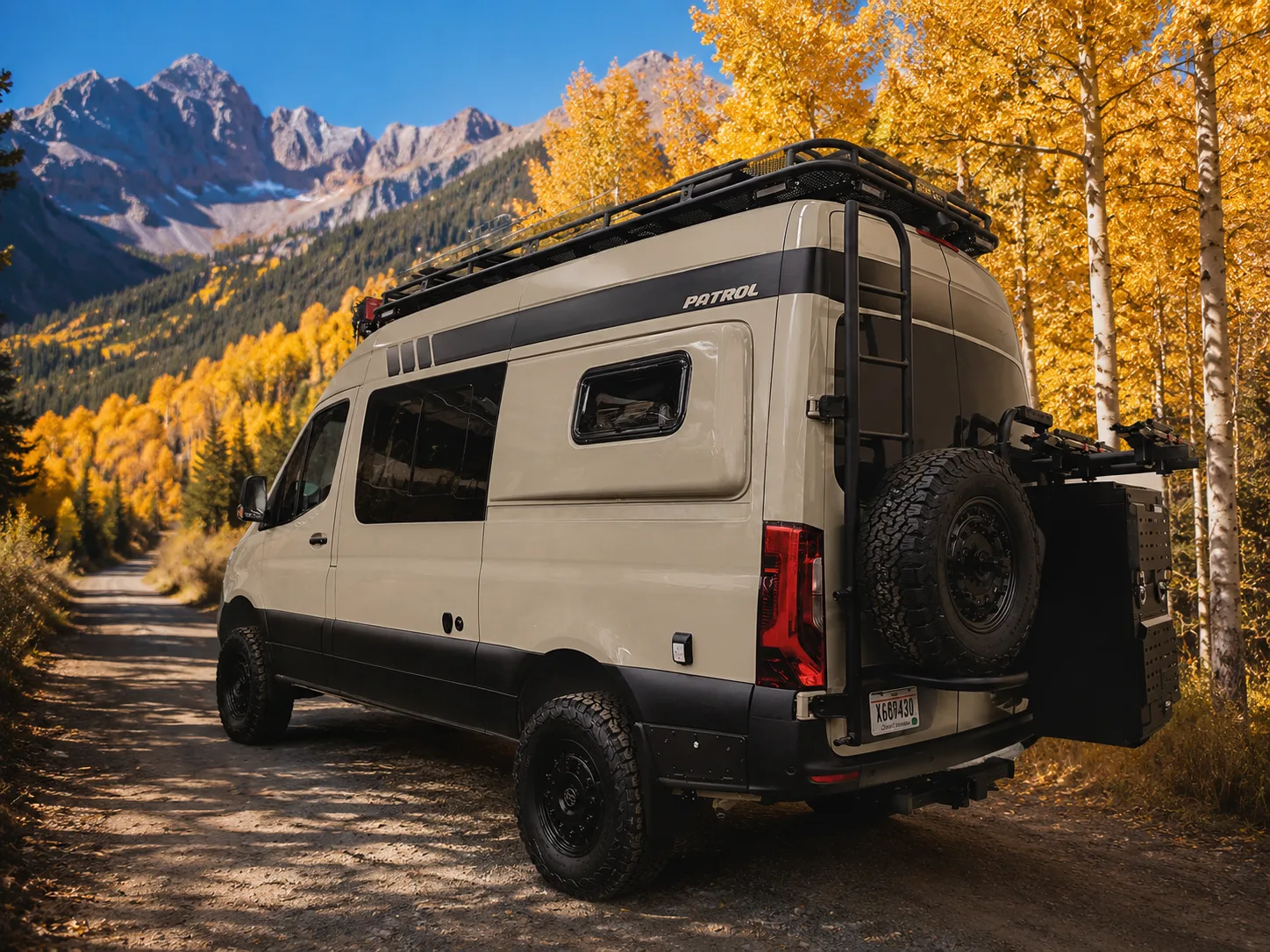 Completed Patrol Vans customer build