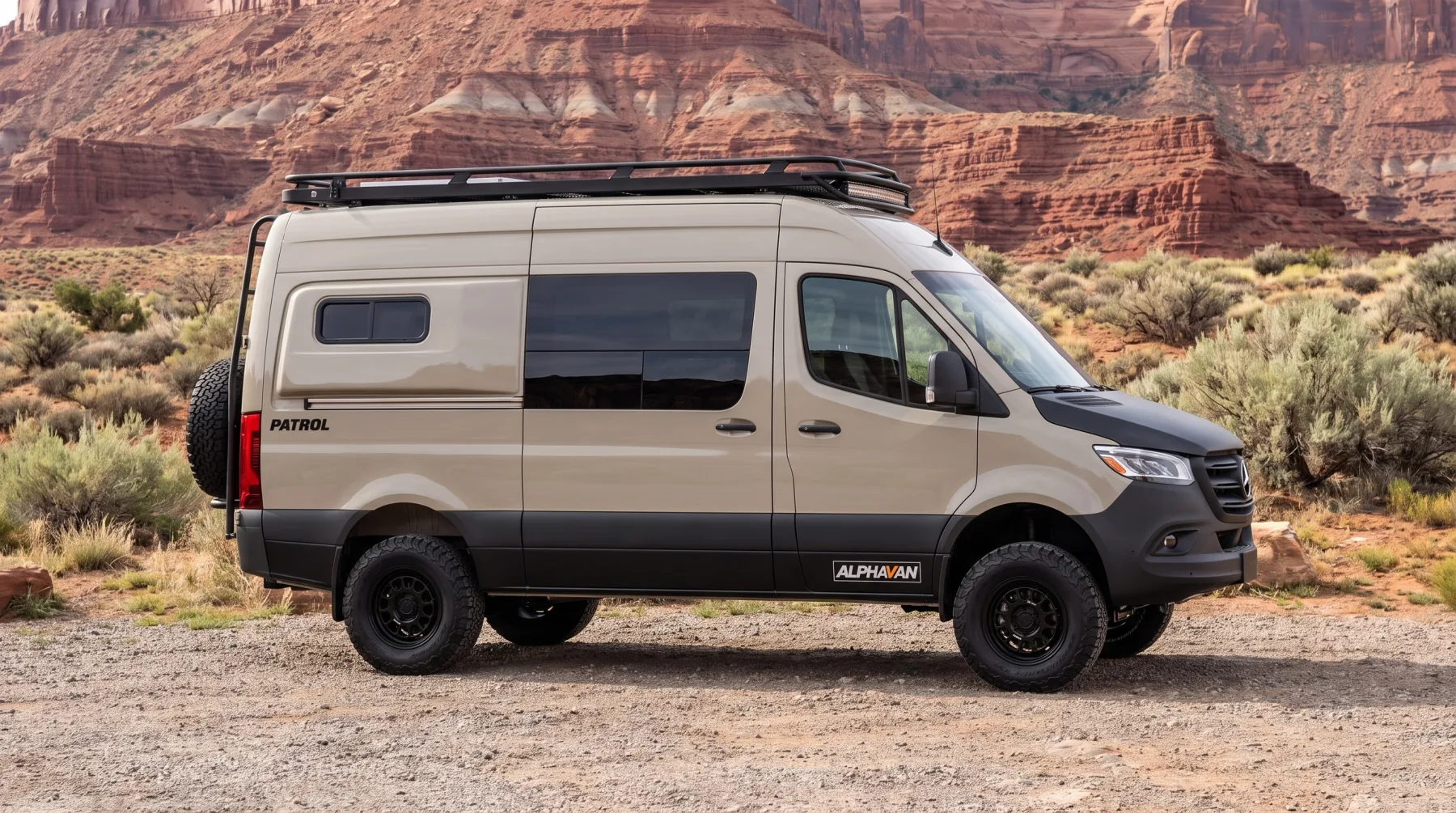 AlphaVan exterior view 1