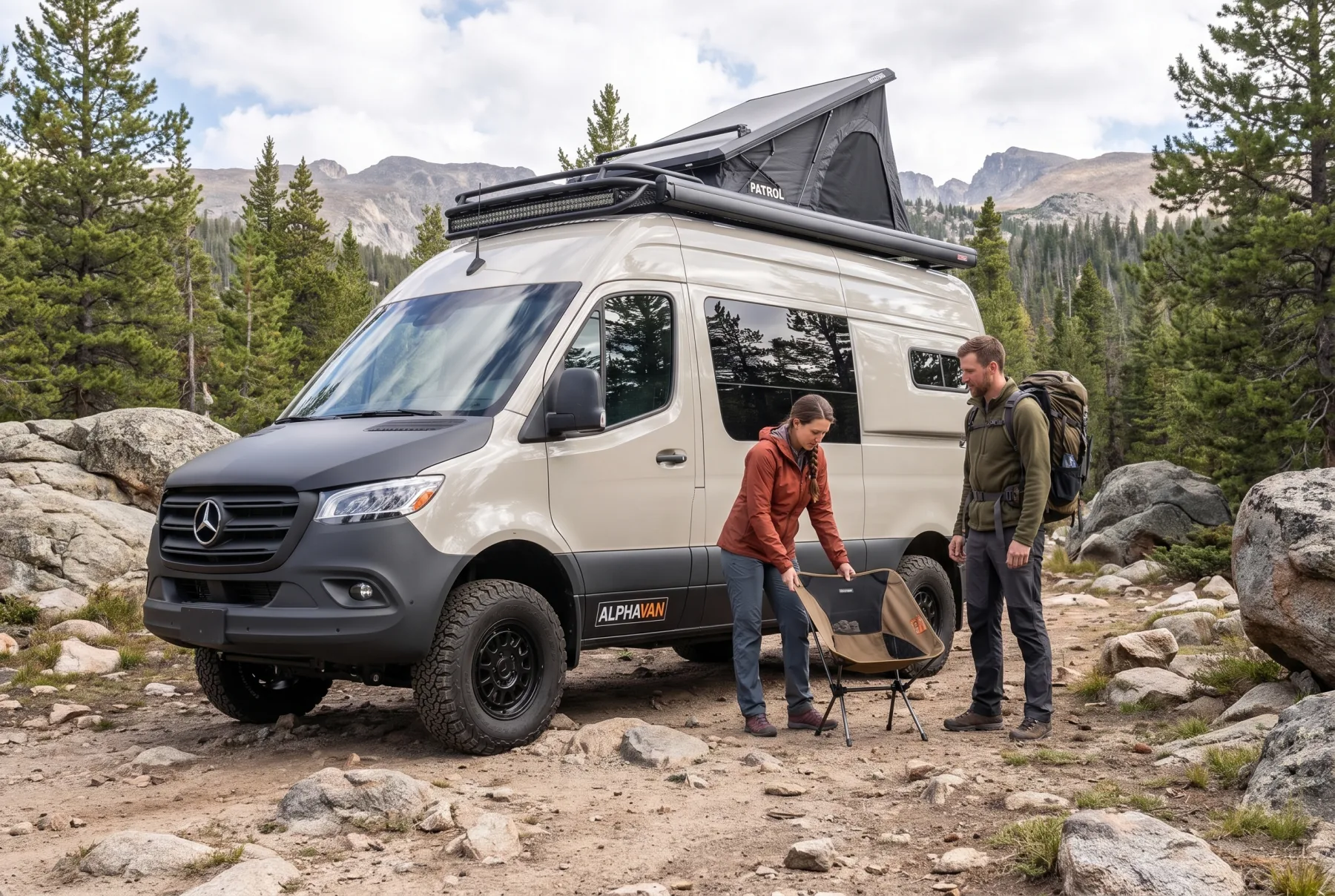 AlphaVan exterior view 2