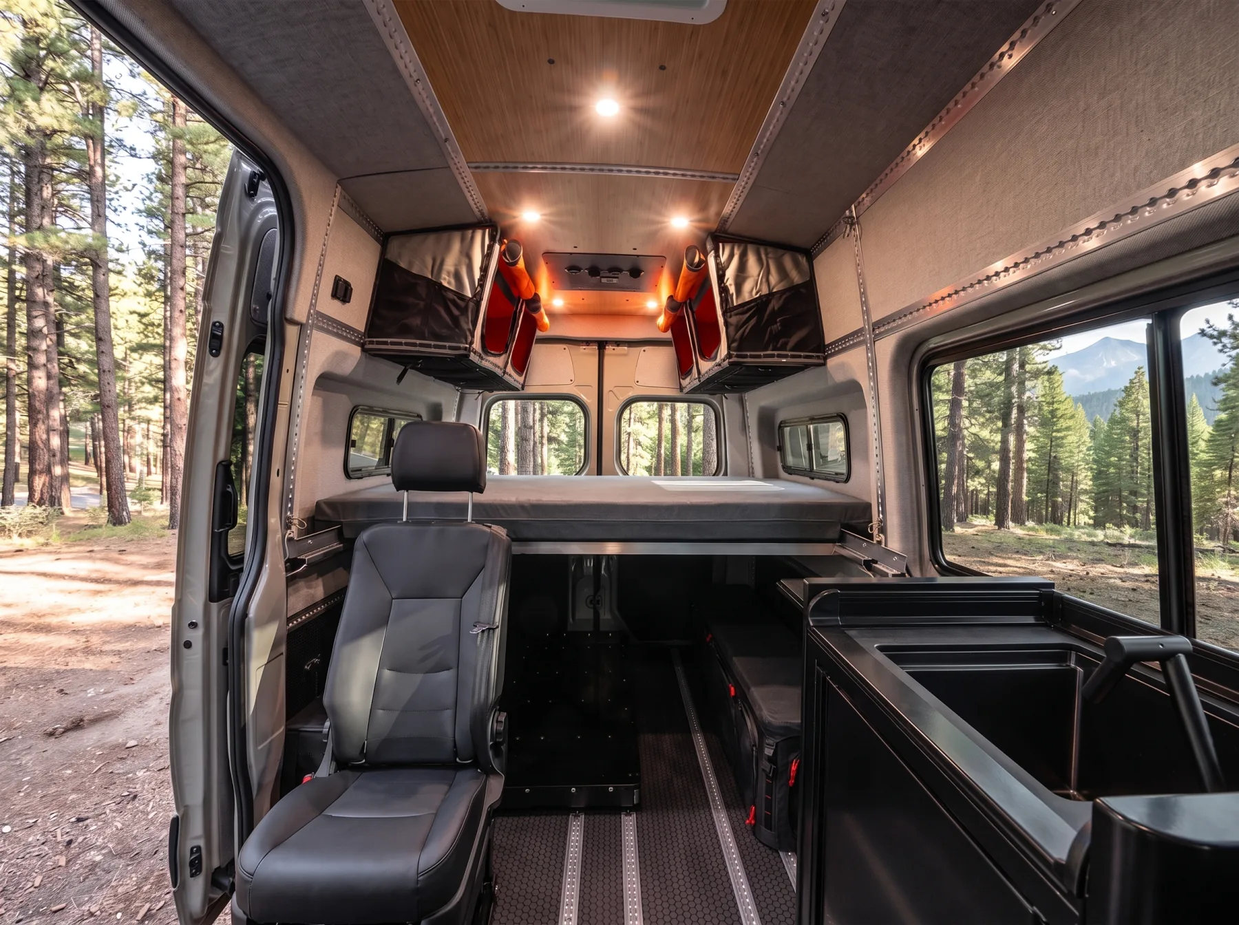 AlphaVan interior view 1